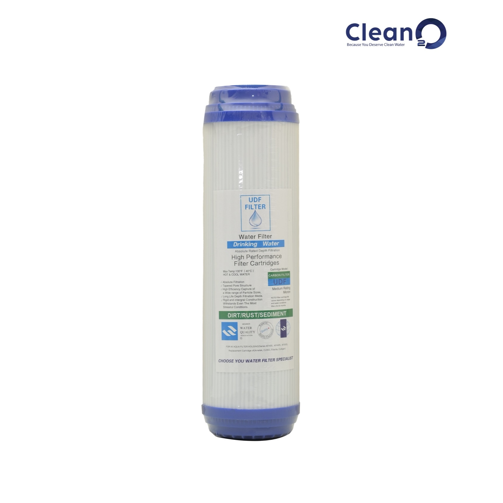 Granular Activated Carbon Cartridge by Clean2O